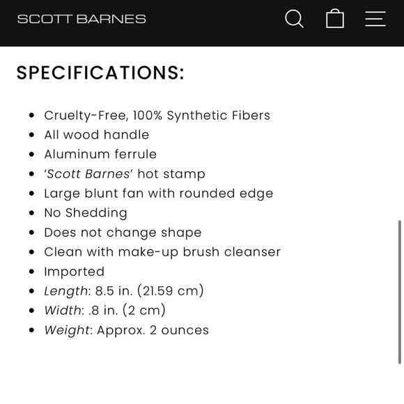 Scott Barnes The Good Face Brush - Picture 4 of 7